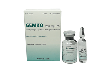 GEMKO 200 MG IV INF. ICIN лиофилизированный порошок ICEREN флакон