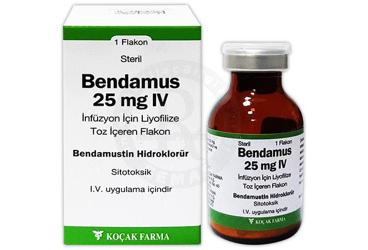 BENDAMUS 25 MG внутривенная инфузия ICIN лиофилизированный порошок ICEREN флакон
