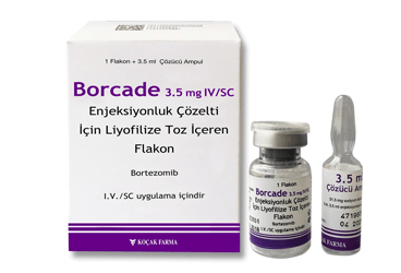 BORCADE 3,5 MG IV/SC раствор для инъекций HAZIRLAMAK ICIN лиофилизированный порошок ( 1 флакон)