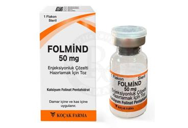 FOLMIND 50 MG раствор для инъекций HAZIRLAMAK ICIN порошок