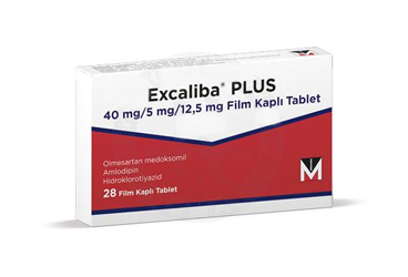 EXCALIBA Plus 40 MG/ 5 MG/ 12,5 MG таблетки покрытые оболочкой (28 таблетки)