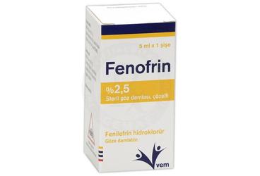 FENOFRIN % 2.5 глазные капли, COZELTI