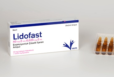 LIDOFAST 40 MG/2 ML + 0,025 MG/2 ML раствор для инъекций ICEREN ампулы