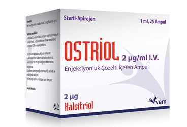 OSTRIOL 2 MCG/ML I.V. раствор для инъекций ICEREN 25 ампулы