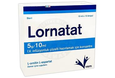 LORNATAT 5 G/10 ML I.V. раствор для инфузий HAZIRLAMAK ICIN KONSANTRE (10 ампулы)