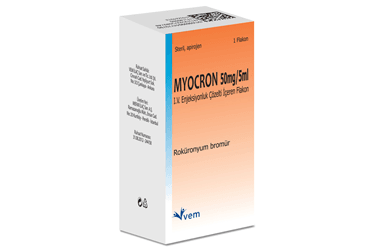 MYOCRON 50 MG/5 ML IV раствор для инъекций ICEREN 1 флакон