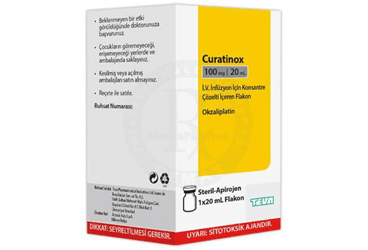 CURATINOX 100 MG/20 ML внутривенная инфузия ICIN KONSANTRE COZELTI ICEREN 1 флакон