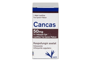 CANCAS 50 MG внутривенная инфузия ICIN лиофилизированный порошок ICEREN флакон