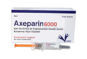 AXEPARIN ANTI XA 6000 IU/0,6 ML раствор для инъекций ICEREN готовый к применению шприц-ручка (2 шприц-ручка)