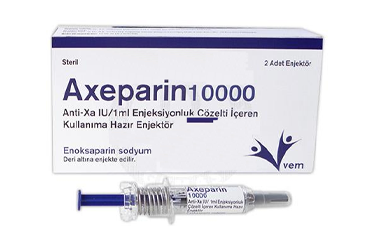 AXEPARIN ANTI XA 10000 IU/1 ML раствор для инъекций ICEREN готовый к применению шприц-ручка (2 шприц-ручка)