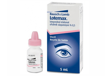 LOTEMAX 5 MG/ML глазные капли суспензияU 5 ML
