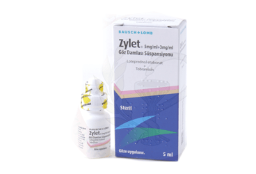 ZYLET 5 MG/ML + 3 MG/ML глазные капли суспензияU 5 ML