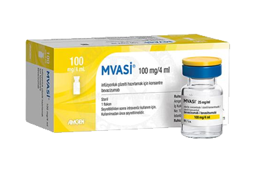MVASI 100 MG/4 ML раствор для инфузий HAZIRLAMAK ICIN KONSANTRE (1флакон)