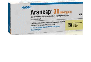 ARANESP 30 MCG/0,3 ML раствор для инъекций ICEREN готовый к применению шприц-ручка
