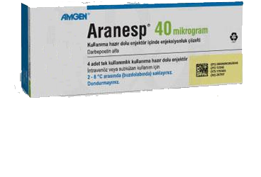ARANESP 40 MCG/0,4 ML раствор для инъекций ICEREN готовый к применению шприц-ручка