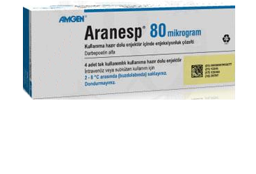 ARANESP 80 MCG/0,4 ML раствор для инъекций ICEREN готовый к применению шприц-ручка
