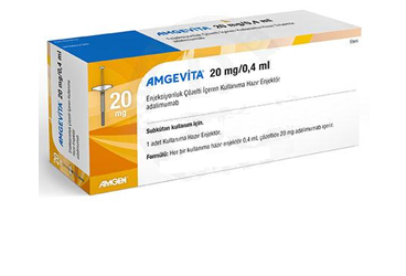 AMGEVITA 20 MG/0,4 ML раствор для инъекций ICEREN готовый к применению шприц-ручка (1 ADET)