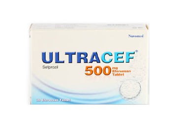 ULTRACEF 500 MG 20 шипучие таблетки