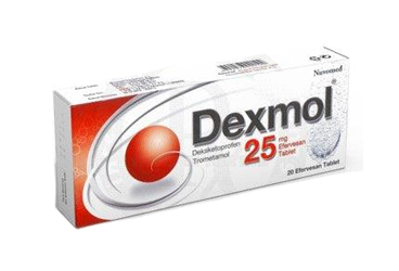 DEXMOL 25 MG 20 шипучие таблетки